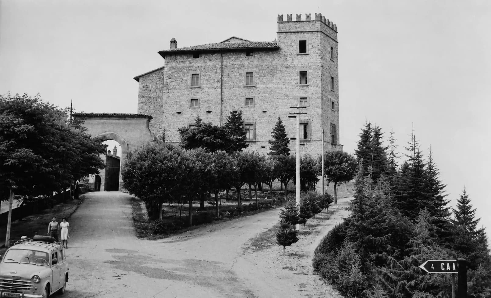 Foto storica del Principato di Parrano