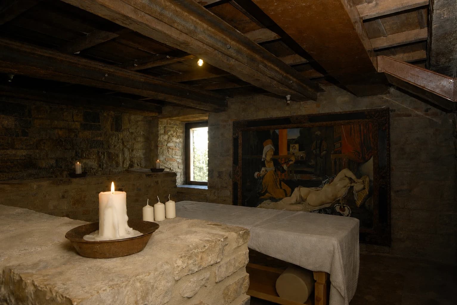 Treatments at the Principato di Parrano SPA